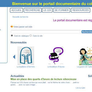 Catalogue du CDI